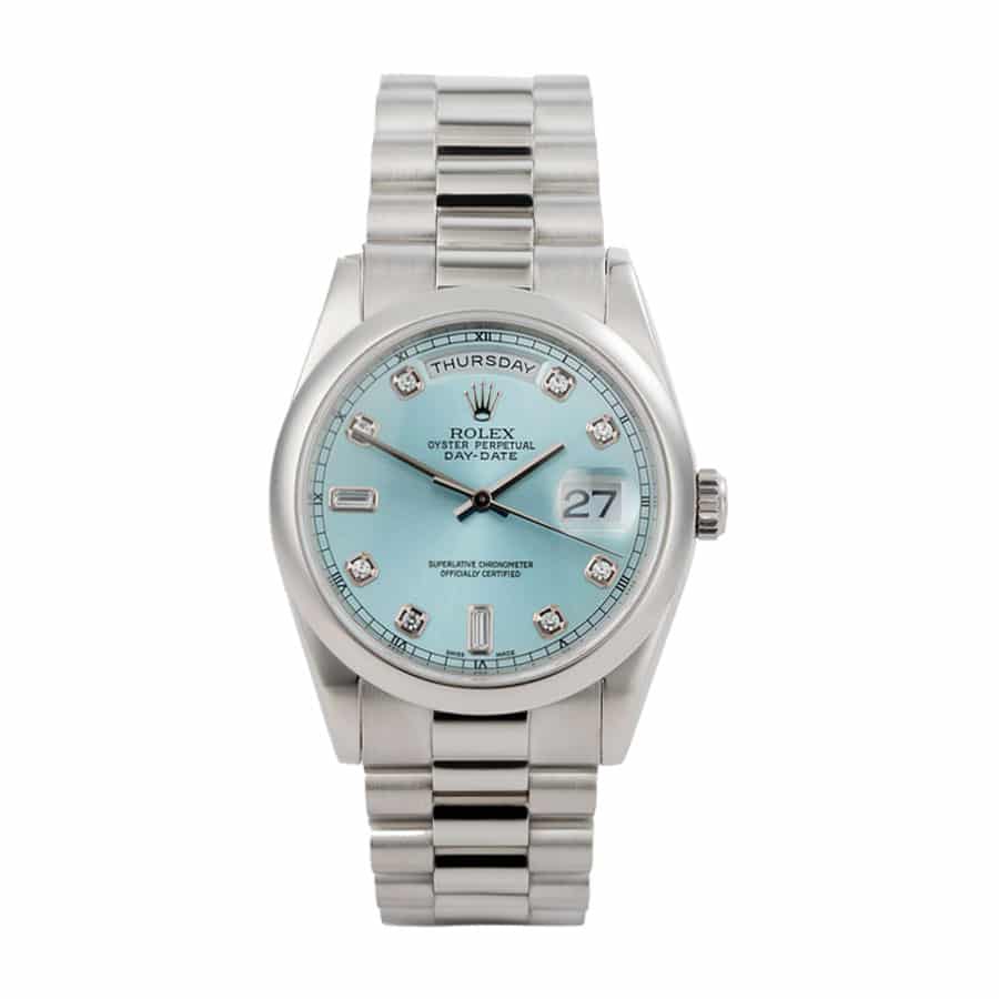 Rolex Day-Date II 41MM 218206-0009 Ice Blue