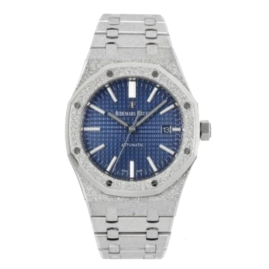 Audemars Piguet Royal Oak 41MM 67653BC.GG.1263BC.02 Frosted Blue Dial