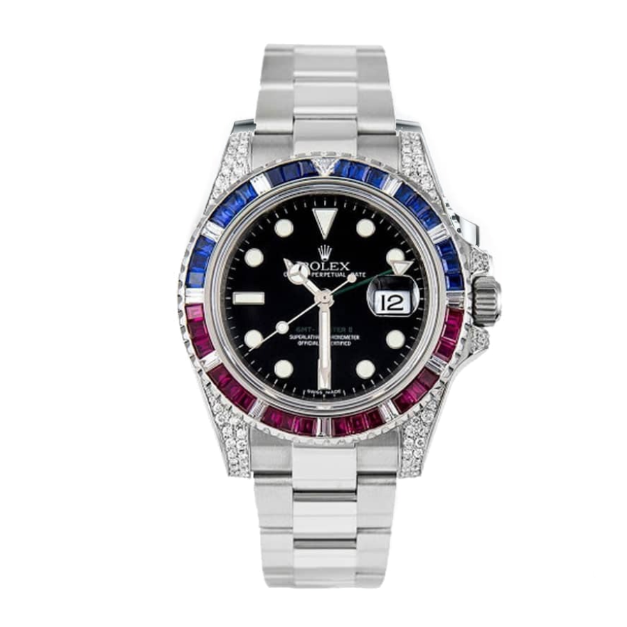 Rolex GMT-Master 40MM 116718LN Diamond Bezel