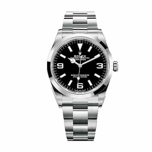Rolex Explorer 38MM 124270 Black Dial