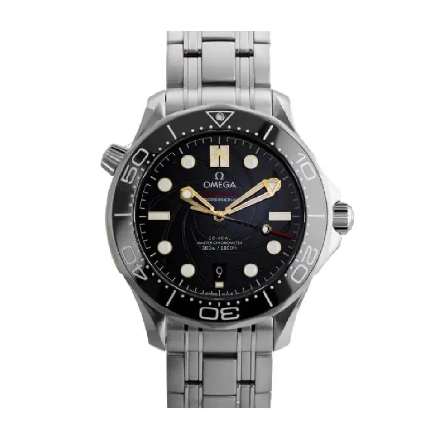 Omega Seamaster 41MM 210.22.42.20.01.004 Two-Tone Black Dial