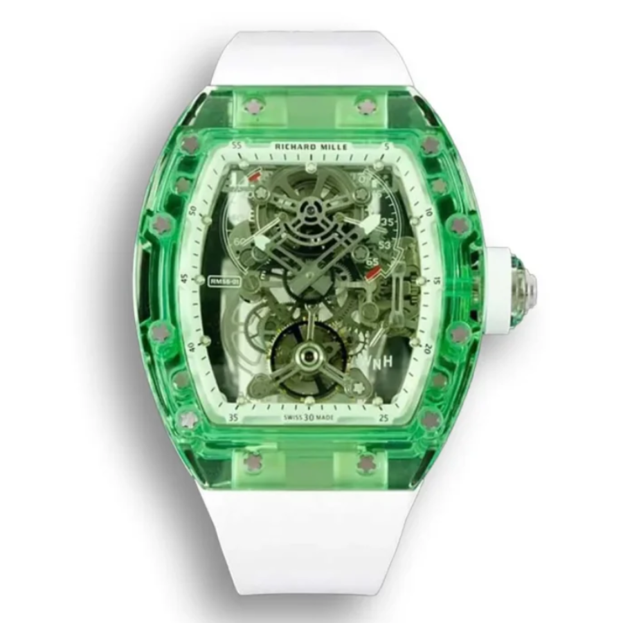 Richard Mille RM 35-02 42MM RM35 01 Green Quartz TPT