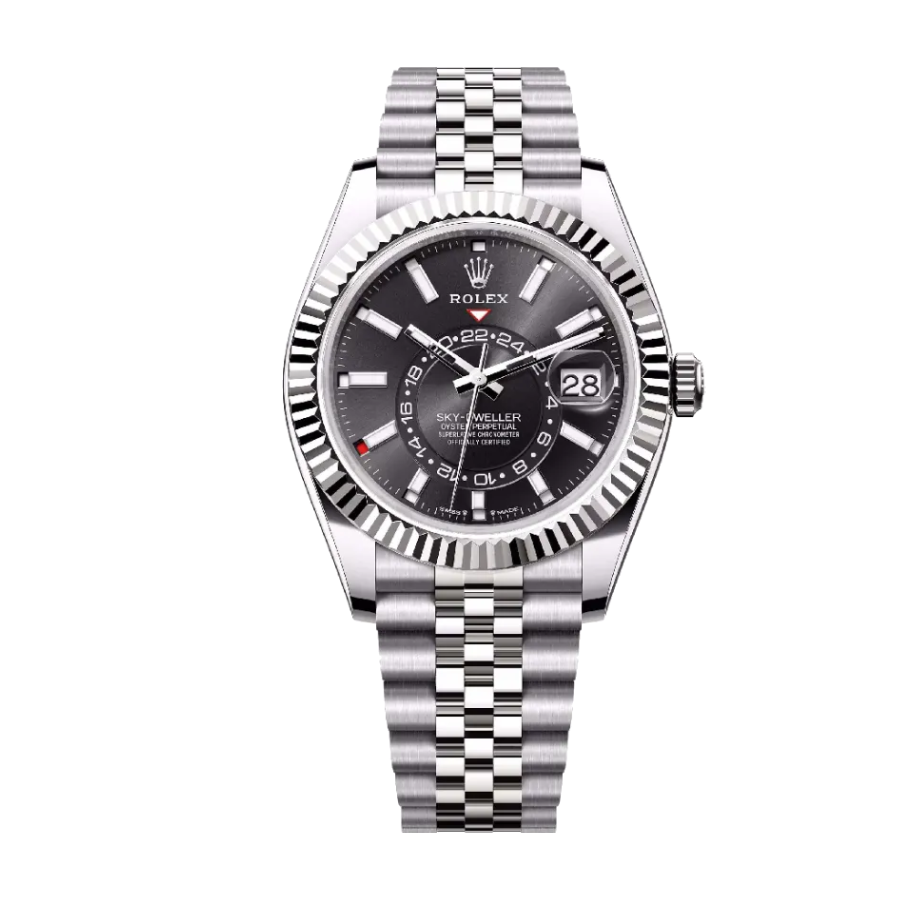 Rolex Sky-Dweller 42MM 326934 Black Dial Jubilee
