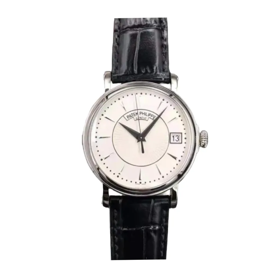 Patek Philippe Calatrava 38MM 5153G-010 White Gold Officer’s Case