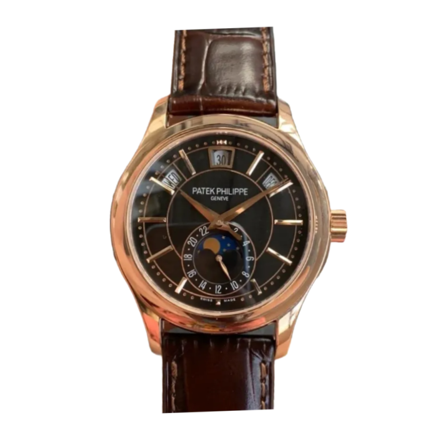Patek Philippe Complications 40MM 5205R-010 Rose Gold Blue Dial