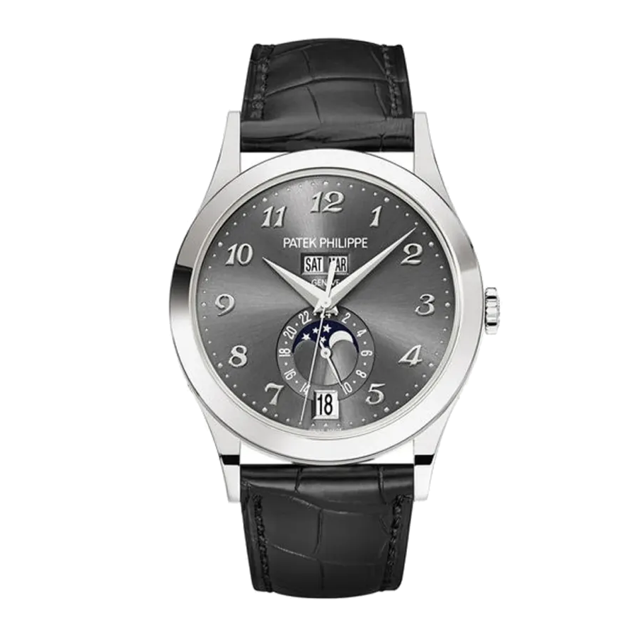 Patek Philippe Complications 38MM 5396G-014 White Gold Blue Sunburst